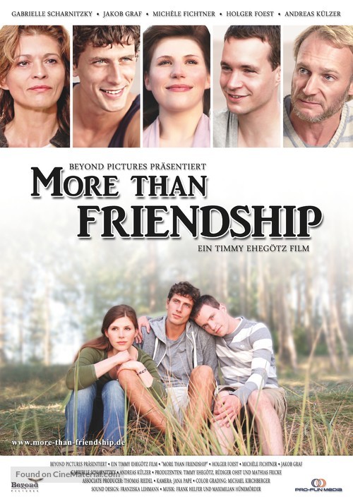 More Than Friendship - German Movie Poster