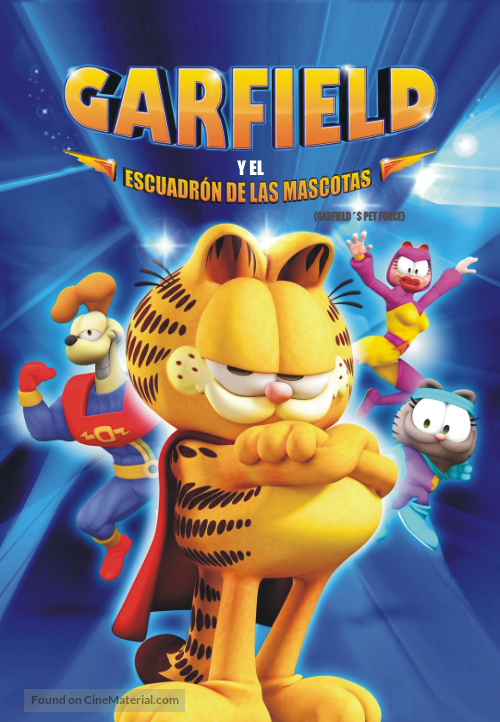 Garfield&#039;s Pet Force - Argentinian Movie Cover