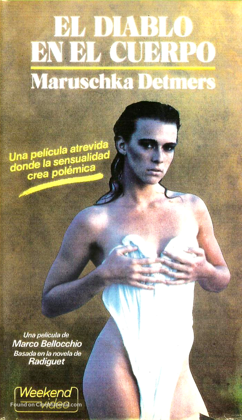 Diavolo in corpo, Il - Spanish Movie Cover