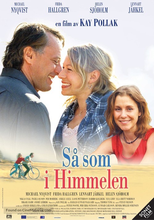 S&aring; som i himmelen - Swedish Movie Poster