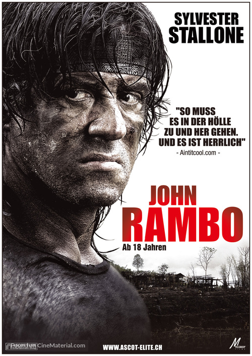 Rambo - German Movie Poster