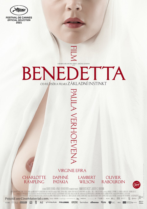 Benedetta - Czech Movie Poster