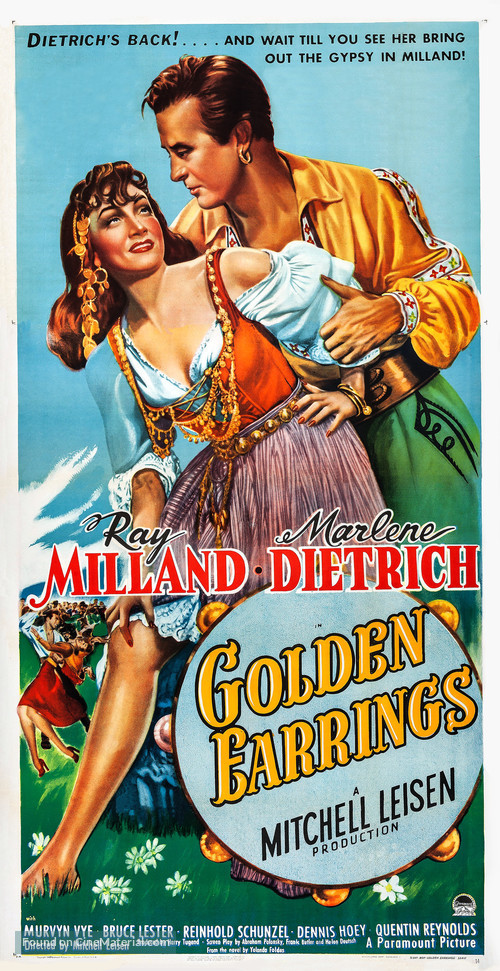 Golden Earrings - Movie Poster