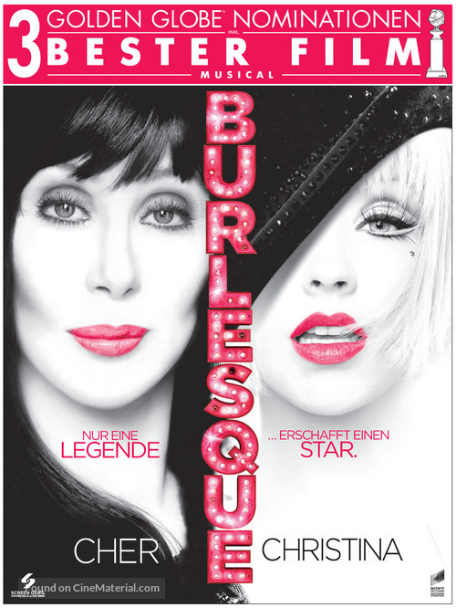Burlesque - Swiss Movie Poster
