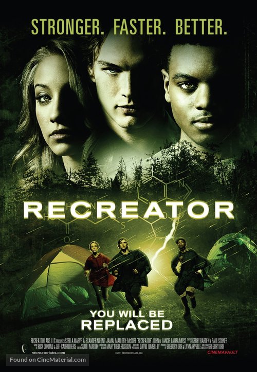 CLONED: The Recreator Chronicles - Canadian Movie Poster