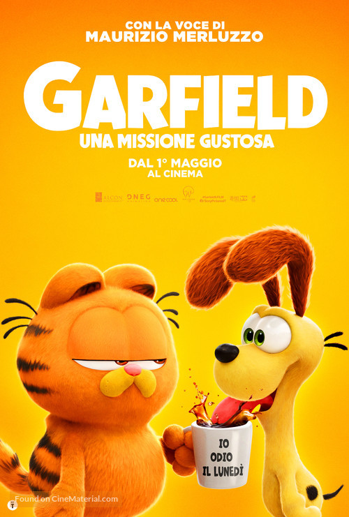 The Garfield Movie - Italian Movie Poster