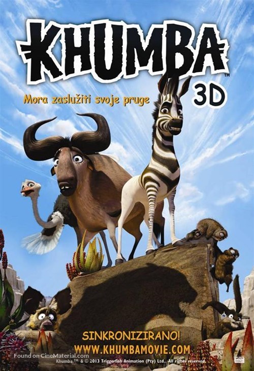Khumba - Croatian Movie Poster
