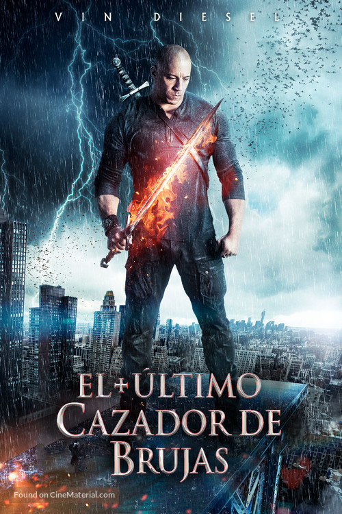 The Last Witch Hunter - Mexican Movie Cover