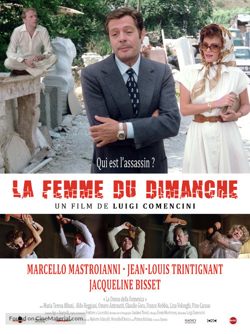 La donna della domenica - French Movie Poster