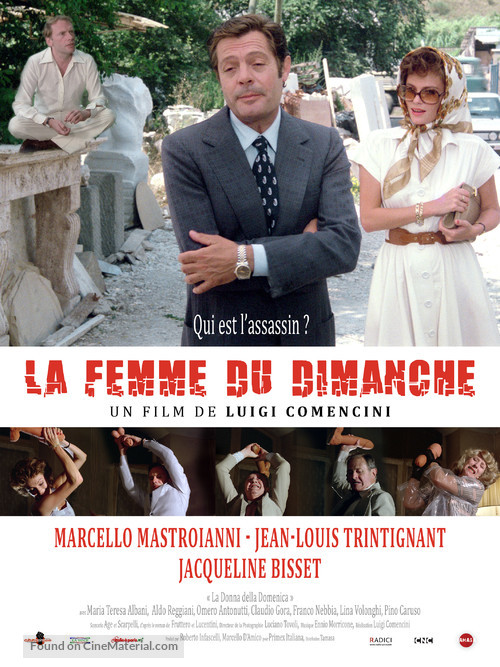 La donna della domenica - French Re-release movie poster