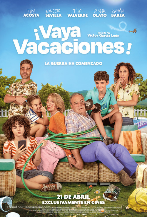 Vaya vacaciones - Spanish Movie Poster