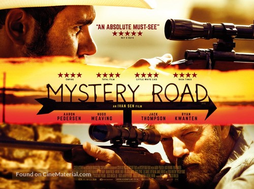 Mystery Road - British Movie Poster