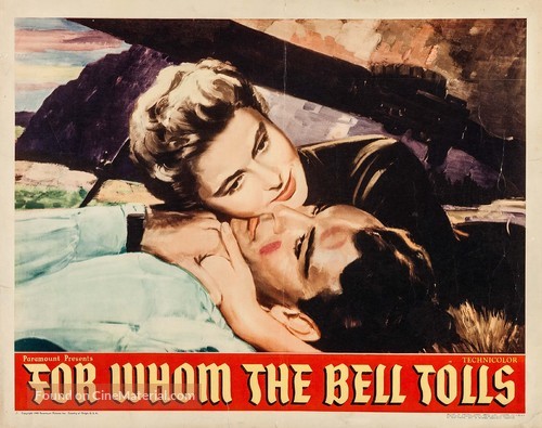 For Whom the Bell Tolls - Movie Poster