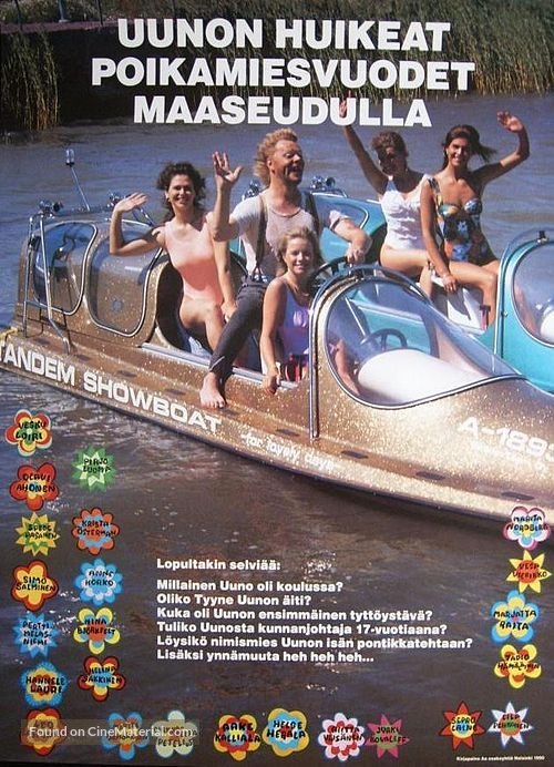 Uunon huikeat poikamiesvuodet maaseudulla - Finnish Movie Cover