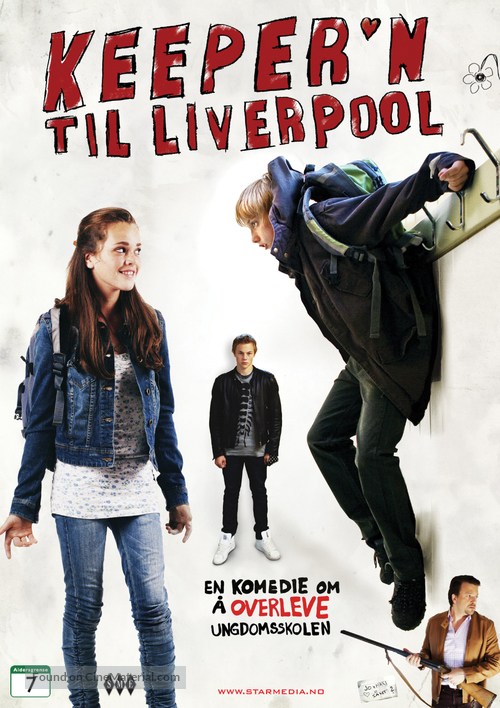 Keeper&#039;n til Liverpool - Norwegian DVD movie cover