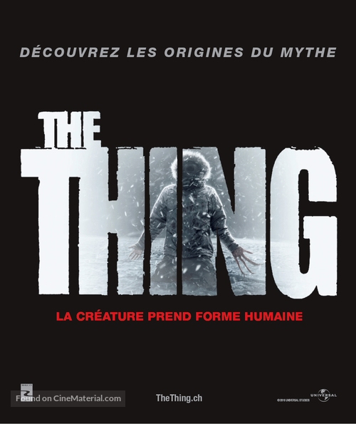 The Thing - Swiss Movie Poster
