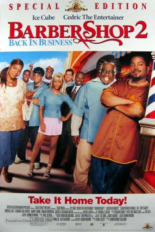 Barbershop 2: Back in Business - Video release movie poster