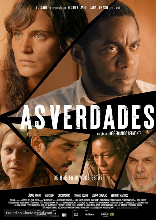 As Verdades - Brazilian Movie Poster