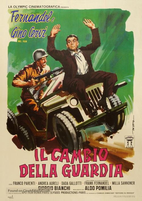 Cambio della guardia, Il - Italian Movie Poster