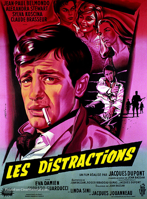Distractions, Les - French Movie Poster