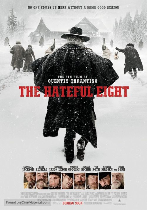 The Hateful Eight - Swiss Movie Poster