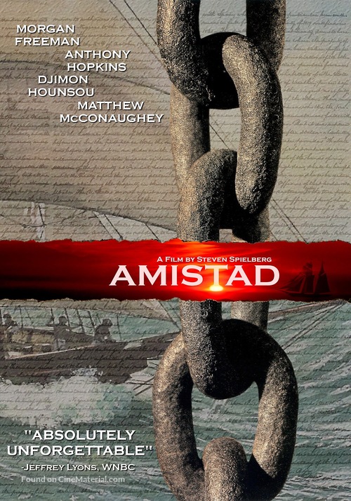 Amistad - British DVD movie cover