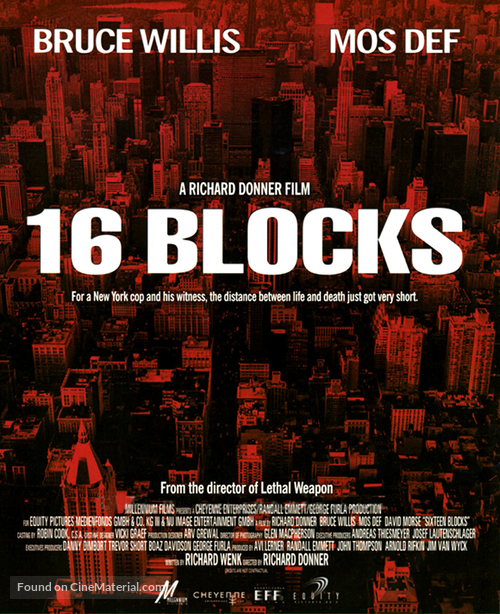 16 Blocks - poster