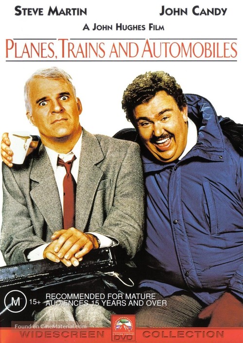 Planes, Trains &amp; Automobiles - Australian DVD movie cover