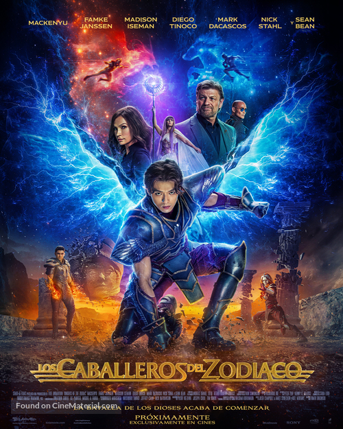Knights of the Zodiac - Spanish Movie Poster