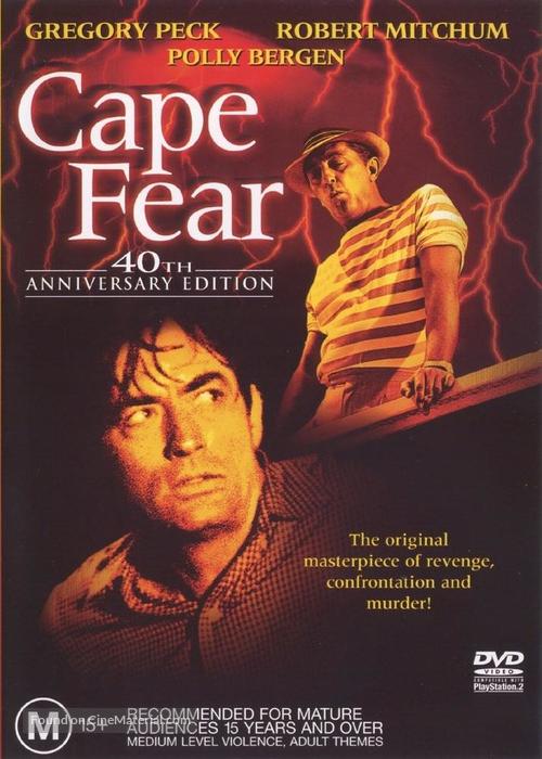 Cape Fear - Australian DVD movie cover