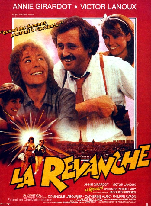 La revanche - French Movie Poster
