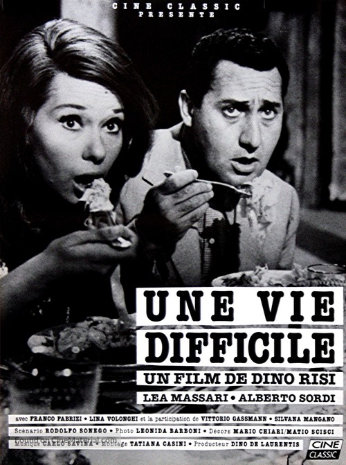 Una vita difficile - French Movie Poster