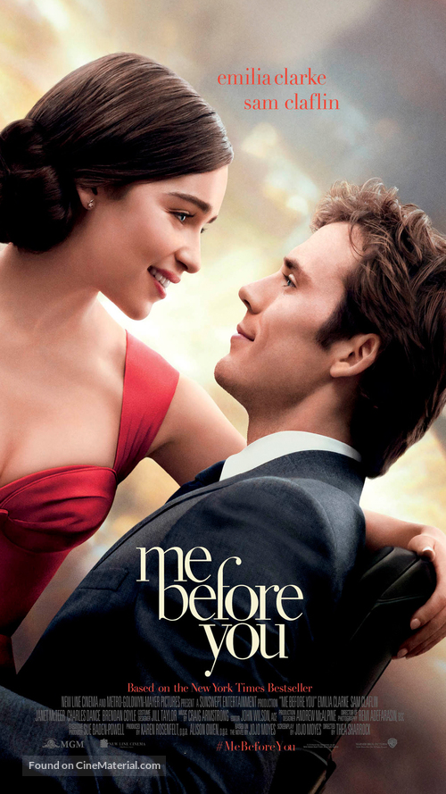Me Before You - Lebanese Movie Poster