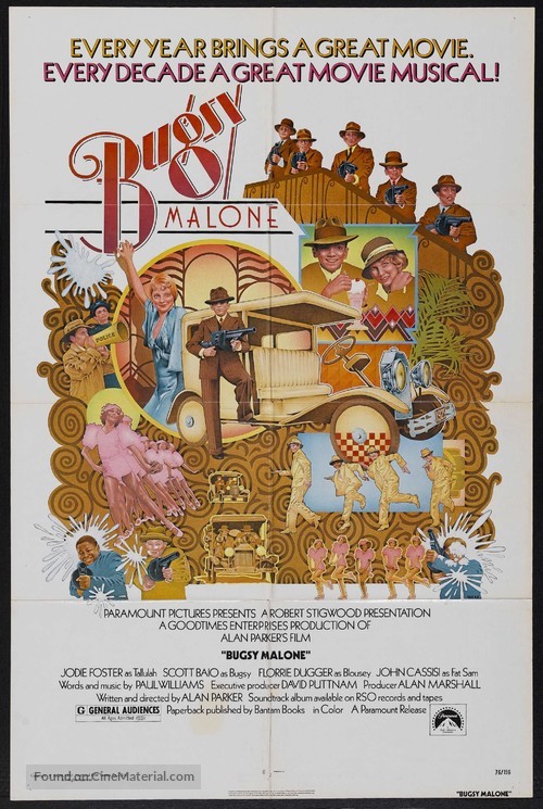 Bugsy Malone - Movie Poster