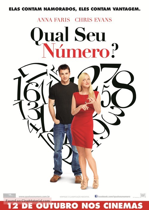 What&#039;s Your Number? - Portuguese Movie Poster