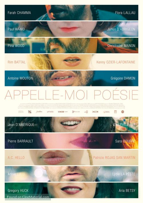 &quot;Appelle-Moi Po&eacute;sie&quot; - French Movie Poster