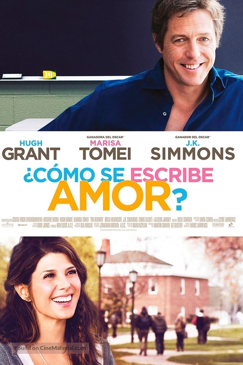 The Rewrite - Spanish Movie Poster