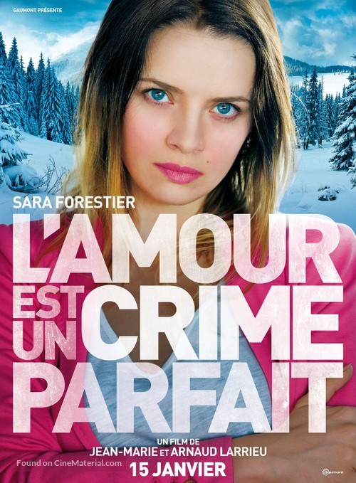 L&#039;amour est un crime parfait - French Movie Poster