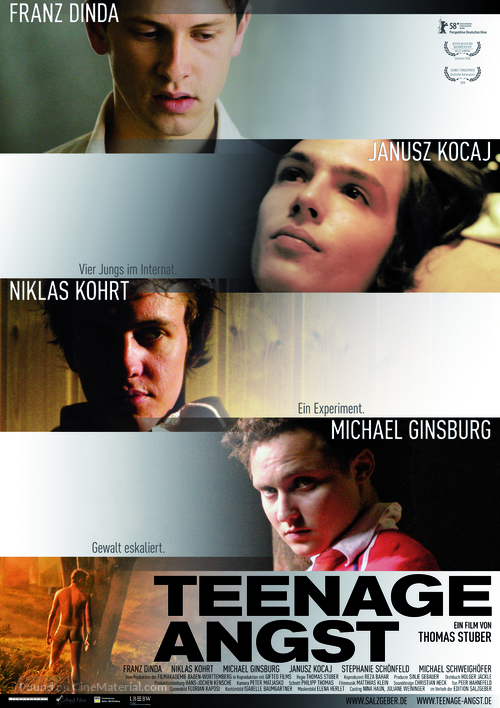 Teenage Angst - German Movie Poster