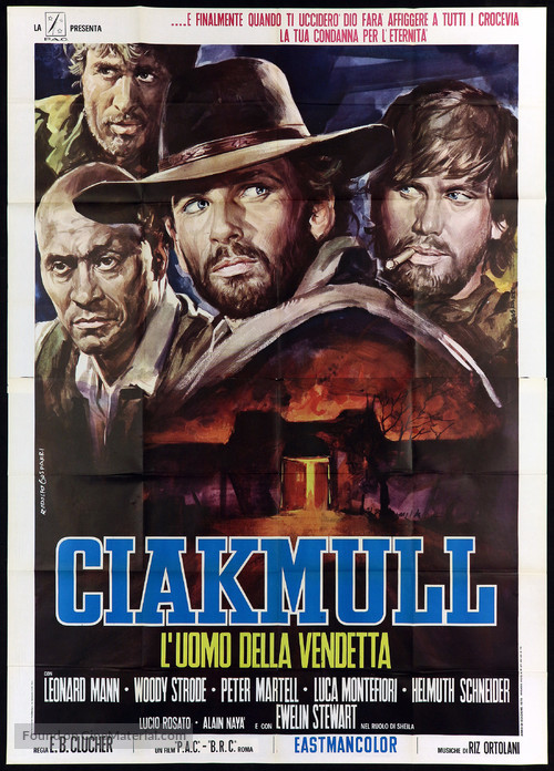 Ciakmull - L&#039;uomo della vendetta - Italian Movie Poster