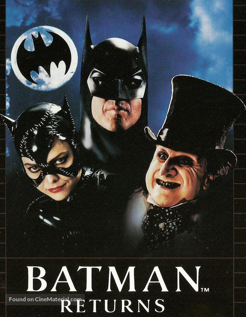 Batman Returns - British Movie Cover