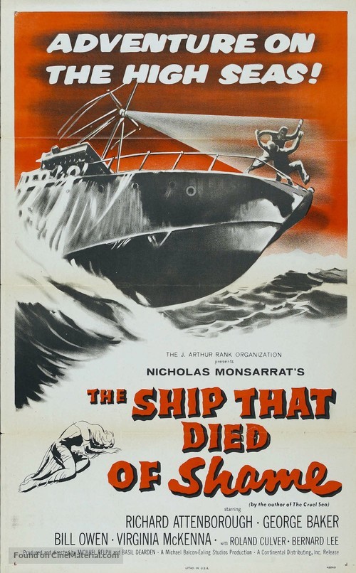 The Ship That Died of Shame - Movie Poster