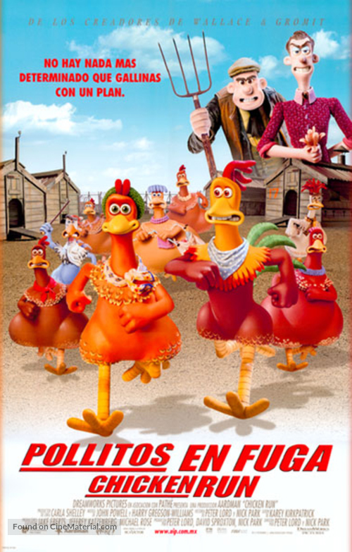 Chicken Run - Mexican Movie Poster