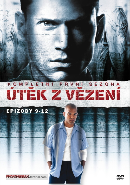 &quot;Prison Break&quot; - Czech DVD movie cover