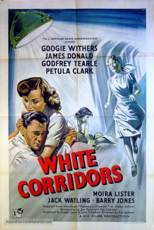 White Corridors - British Movie Poster