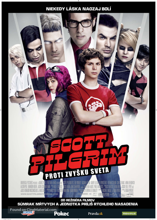 Scott Pilgrim vs. the World - Slovak Movie Poster