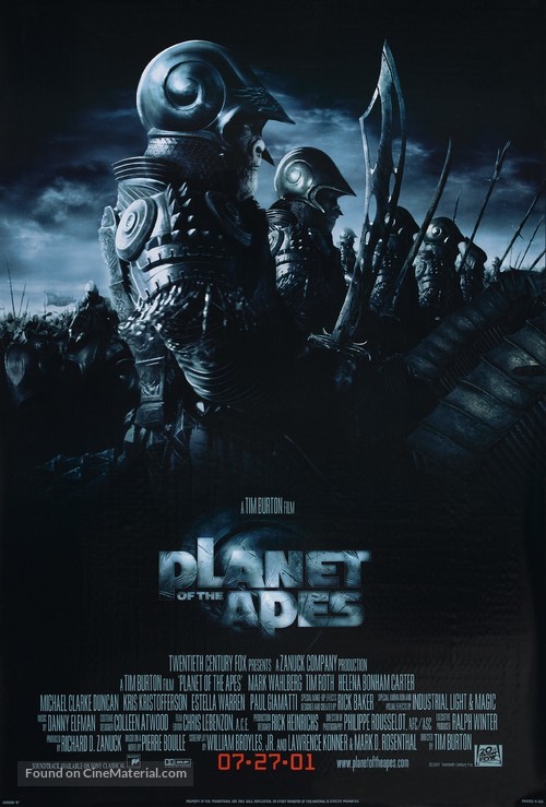 Planet of the Apes - Movie Poster