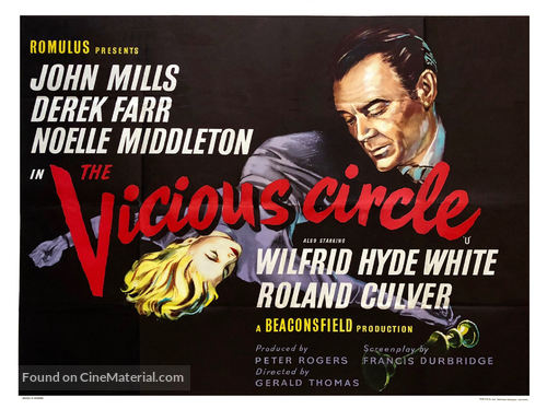 The Vicious Circle - British Movie Poster