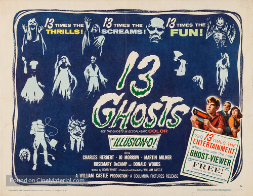 13 Ghosts - Movie Poster