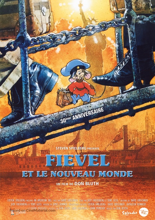 An American Tail - French Movie Poster